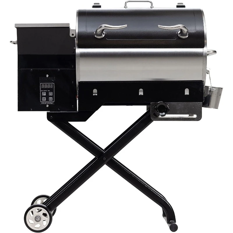 Portable Pellet Grill | Electric Pellet Smoker Grill, BBQ Grill, Outdoor Grill - Wood Pellets - Grill, Sear, Smoke, and More