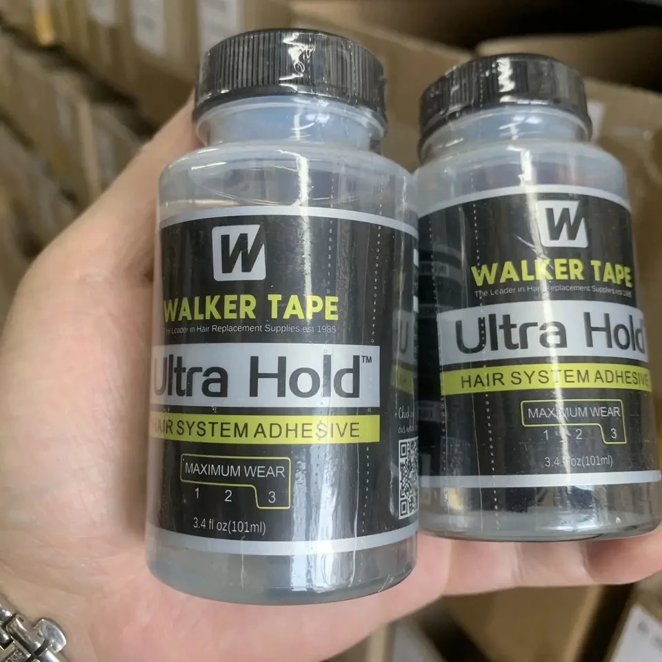 

Walker Tape Ultra Hold lace glue 3.4oz/101ml waterproof walker lace hair glue adhesive super glue for lace wig/toupee/closure