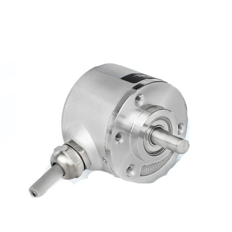 HENGXINAG SJ38 replaced for E6CP-AG5C-C Absolute type rotary encoder 1024ppr NPN output 8mm shaft absolute encoder