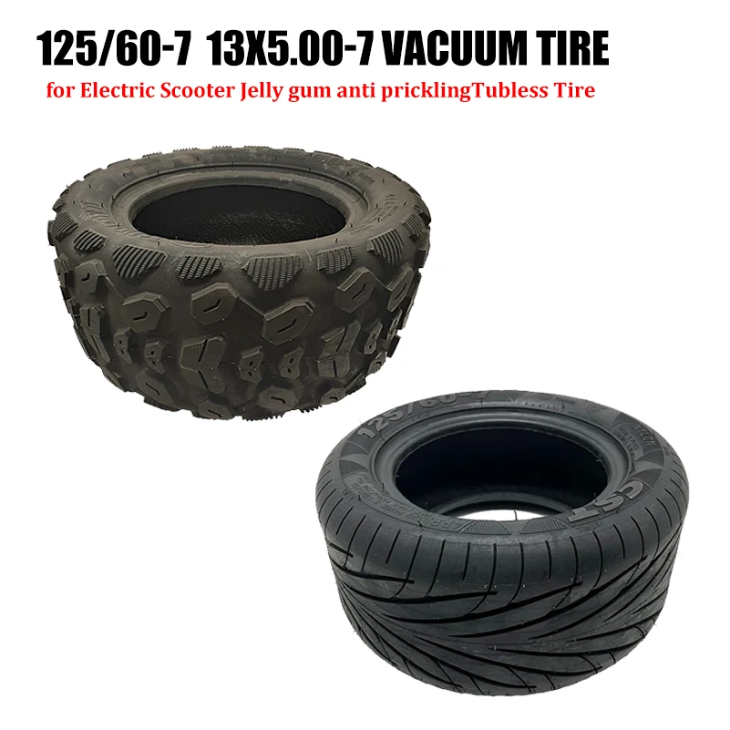 

CST 13inch 125/60-7 Tubeless Tyre for13x5.00-7 Vacuum Tire for Dualtron X Electric Scooter DTX Accessories