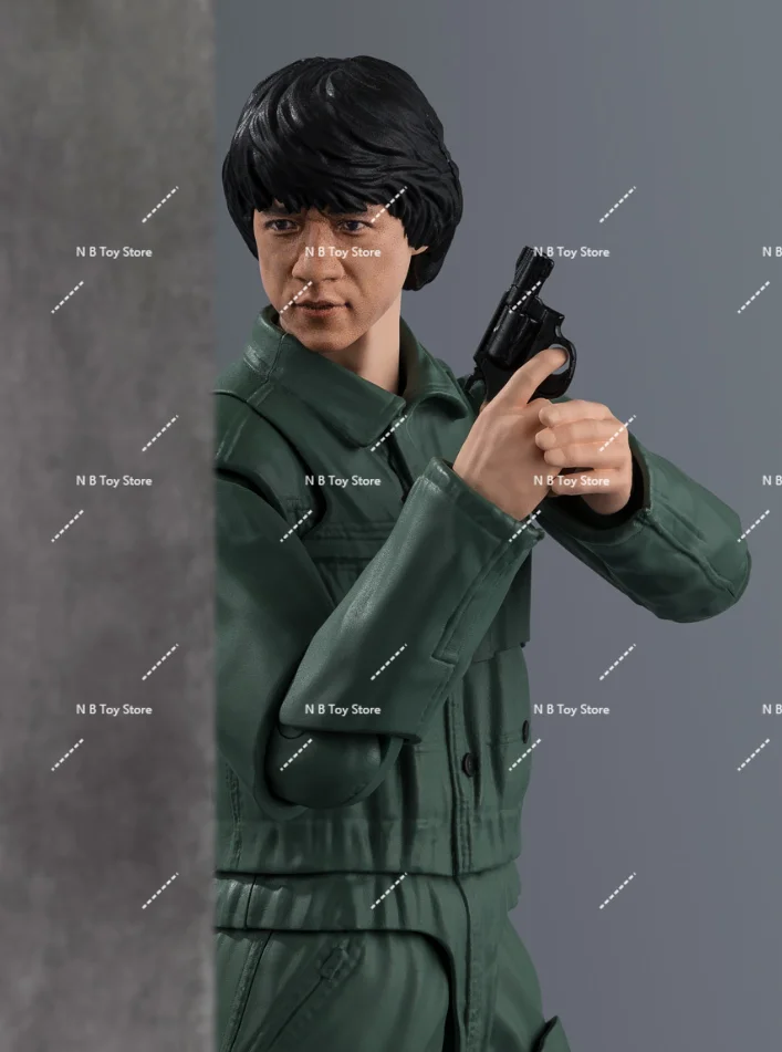 Auf Lager Bandai S.H.Figuarts SHF Police Story Jackie Chan Actionfigur Modell Spielzeug Sammeln Sie Geschenke