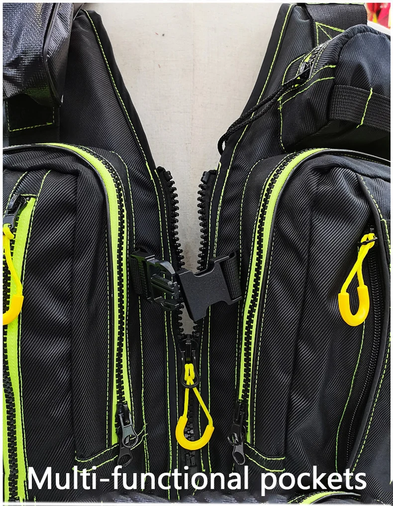 Multi-Pocket Fishing Life Vest 21