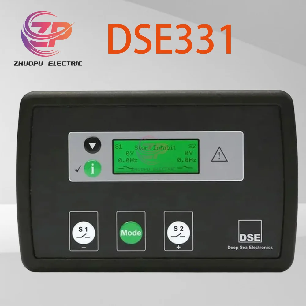 

Оригинальный дизельный генераторный установка DSE331, модуль управления автоматическим переключателем передачи с источником питания постоянного тока-1224 В