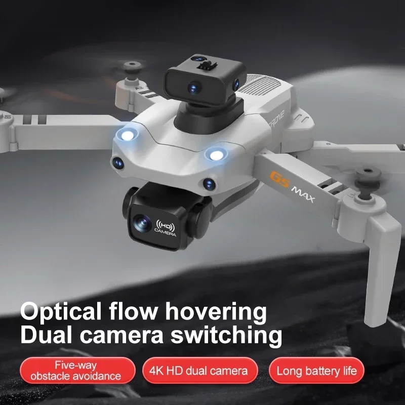 New G5 Pro RC Drone 360° Obstacle Avoidance 4K Professional Dual Camera Optical Flow Positioning RC Height Hold Apron Sell 3000M