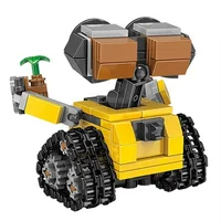 Classic Movie Mini Robot MOC Building Blocks Model DIY Bricks Kits Creative Toys for Kids Children Adult Gifts 2