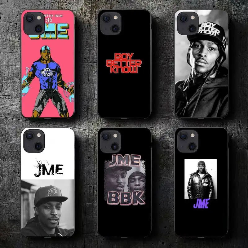 Boy Better Know JME BBK Phone Case For iPhone 11 12 Mini 13 14 Pro XS Max X 8 7 6s Plus SE XR Shell