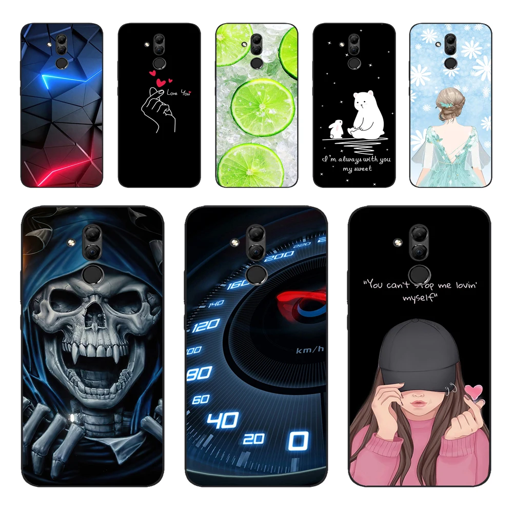 T soft case For Huawei Mate 20 Lite Case 6.3 inch Transparent Silicone Phone For Huawei Mate 20 Lite Cover Coque Capa