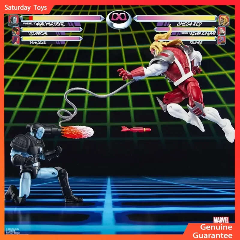 마블 레전드 워 머신 대 오메가 레드 애니메이션 피규어, 관절 가동 액션 장난감, 1/12 스케일 수집용 장식 모델, 선물용