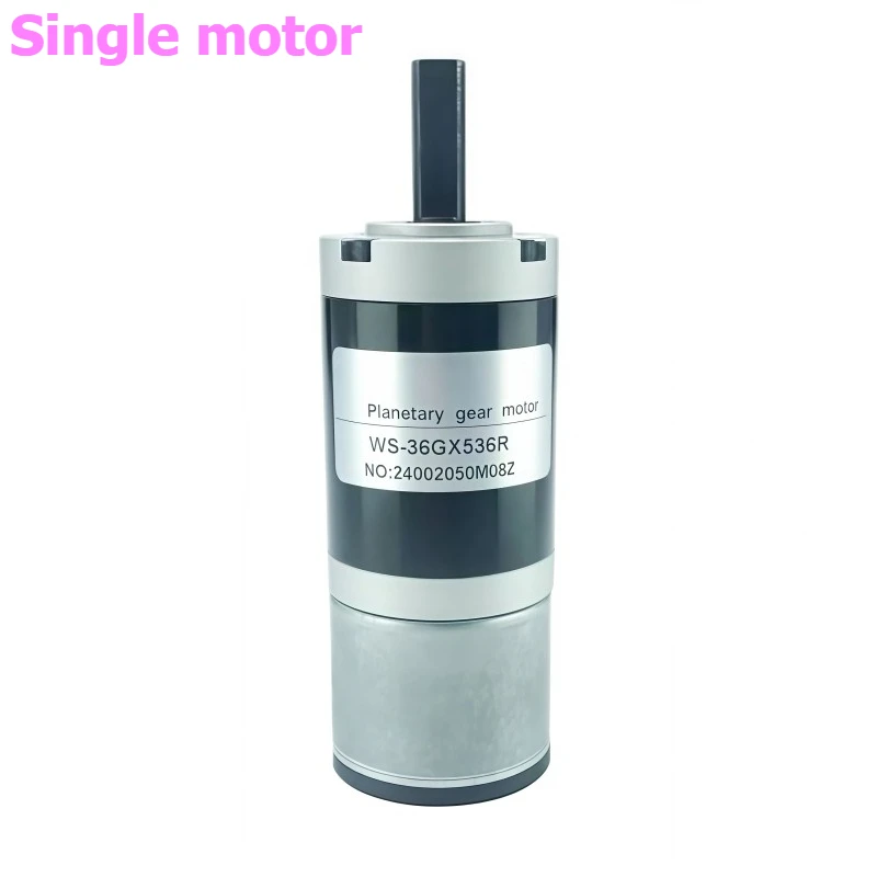 36GX536R Miniature DC Speed Reducer Motor, 12V/24V Reversible and Adjustable-speed Motor