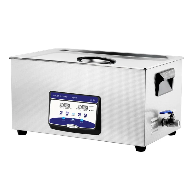 Skymen JP-080S 22L مختبر عيادة الأسنان الرقمية الفوق بالموجات فوق الصوتية الأنظف 40 كيلو هرتز 240 واط 480 واط مع سخان لصناعة التجميل