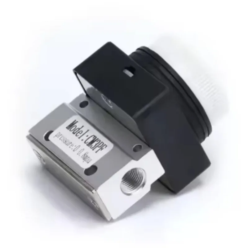 CM3PF Series Pneumatic Mechanical Valve Manual Button Switch Valve Green Flat Head Two-position Three-way Manual Switch Valve