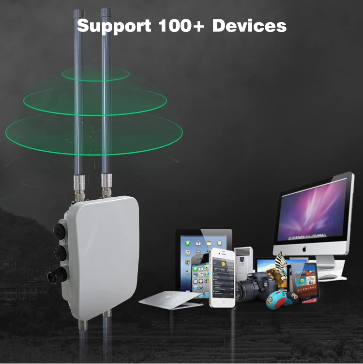 Soluzione ST IPQ5018 3000Mbps Dual Band Mu-Mimo Openwrt Router Wifi6 a lungo raggio Porta Gigabit Punto di accesso esterno wireless Wifi