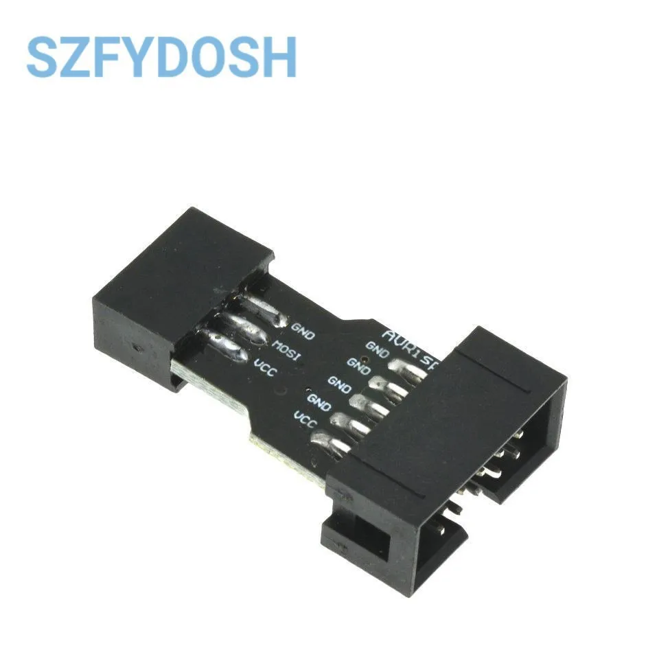 USBASP AVRISP AVR Programmer AVR ISP USB ASP ATMEGA8 ATMEGA128 supporto Win7 64 Board BTE13-006