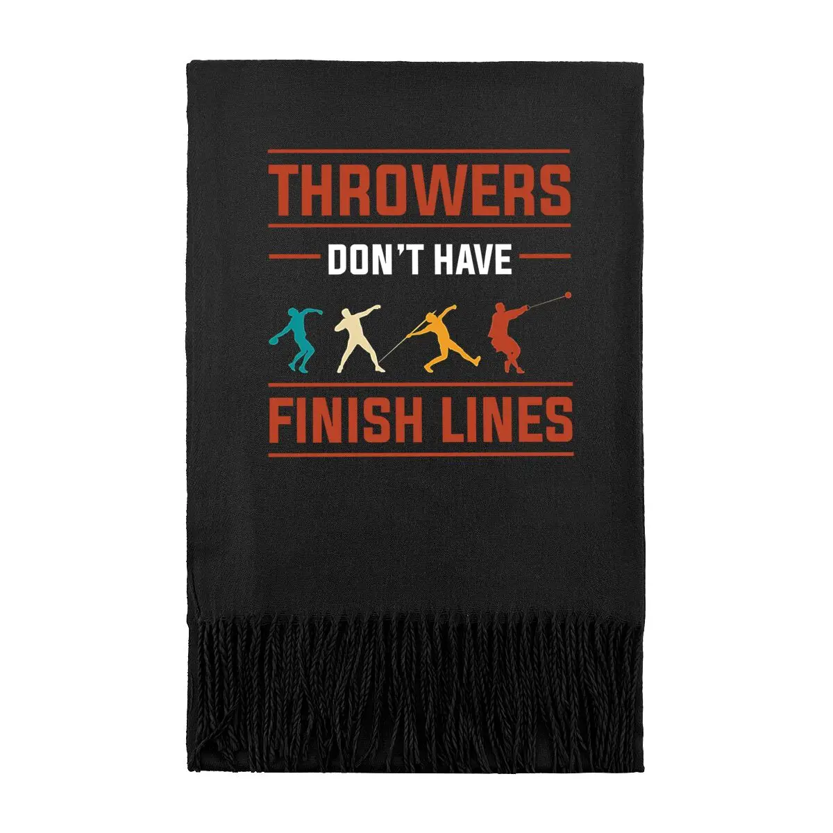 

Бросайты «Не есть закончить линии» Текстовый дизайн Женщины Мужчины Зимний теплый мягкий шарф на шею Шаль унисекс