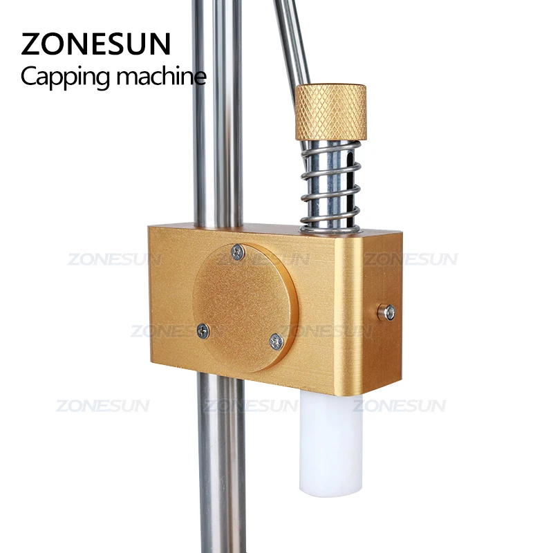 ZS-YG30 Perfume Glass Bottle Capping Machine Perfume Crimping Machine Perfume Collar Ring Pressing Machine