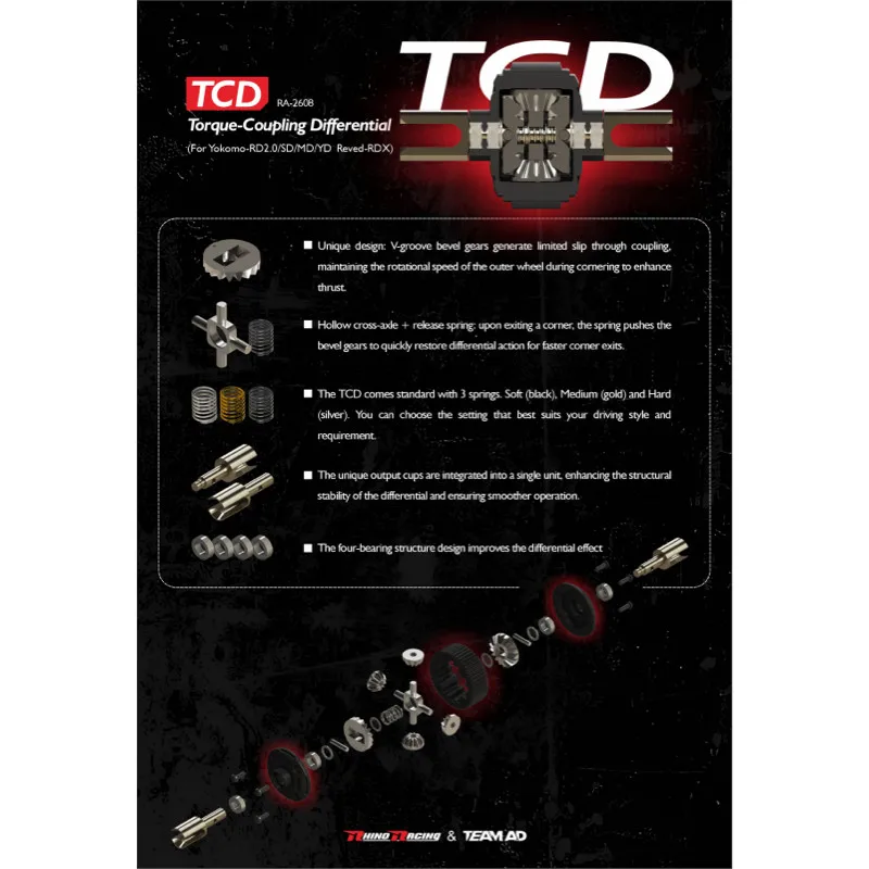 RHINO Racing X Team AD TCD Torque Coupling Differential RD/SD/MD