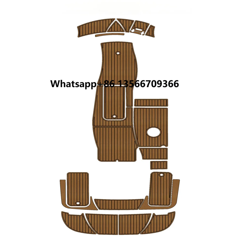 

2008 Bayliner SD217 Swim Platform Cockpit Pad Boat EVA Foam Teak Deck Floor Mat SeaDek MarineMat Gatorstep Style Self Adhesive
