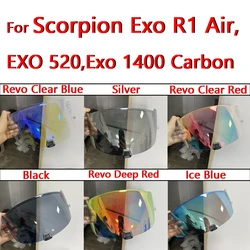 For Scorpion Exo 1400 Carbon, R1 Air EXO 520 Motorcycle Helmet Visor Lens Fits the following helmets with the KDF-16-1 Mechanism