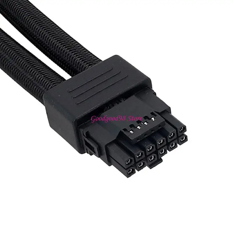 สายเคเบิล 12VHPWR GPU 2x8pin ถึง 16Pin GPU Extension Cord สำหรับกราฟิกที่ทันสมัยสายเคเบิลส่วนต่อขยายสำหรับ 3090TI 4070TI 4080