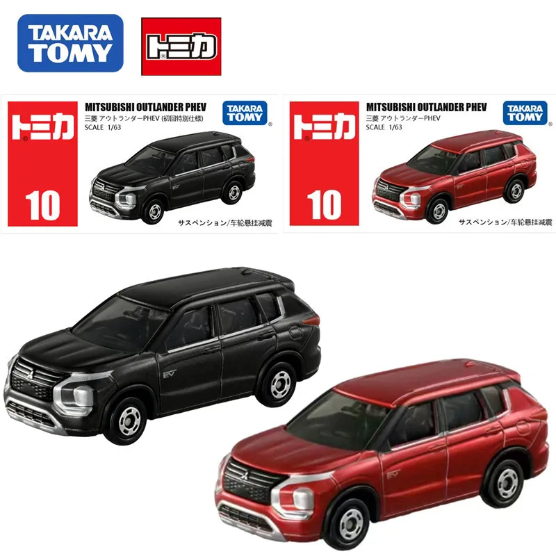 Takara Tomy Tomica Mitsubishi Outlander (first Press Special Sample) Scale 1/63 Miniature Die-cast Alloy Car Model Children Toy