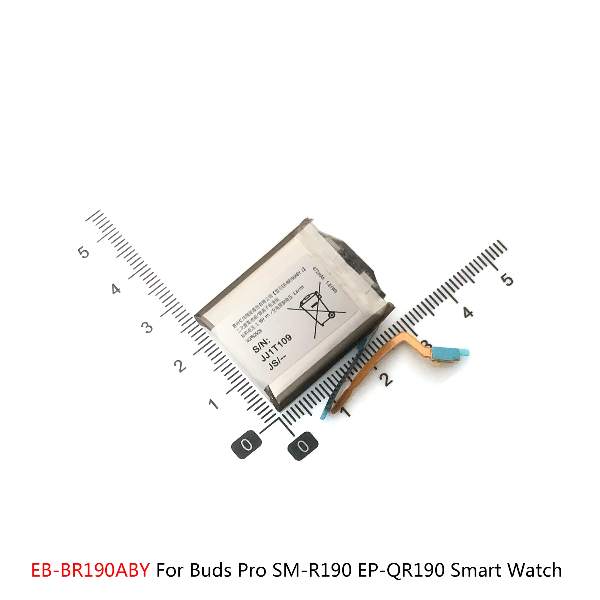 EB-BR190ABY EB-BR890ABY Battery EB-BR900ABY For Samsung Watch 4 Buds Pro QR190 EB-BR910ABY BR925ABY Smart Watch 5 Batteries