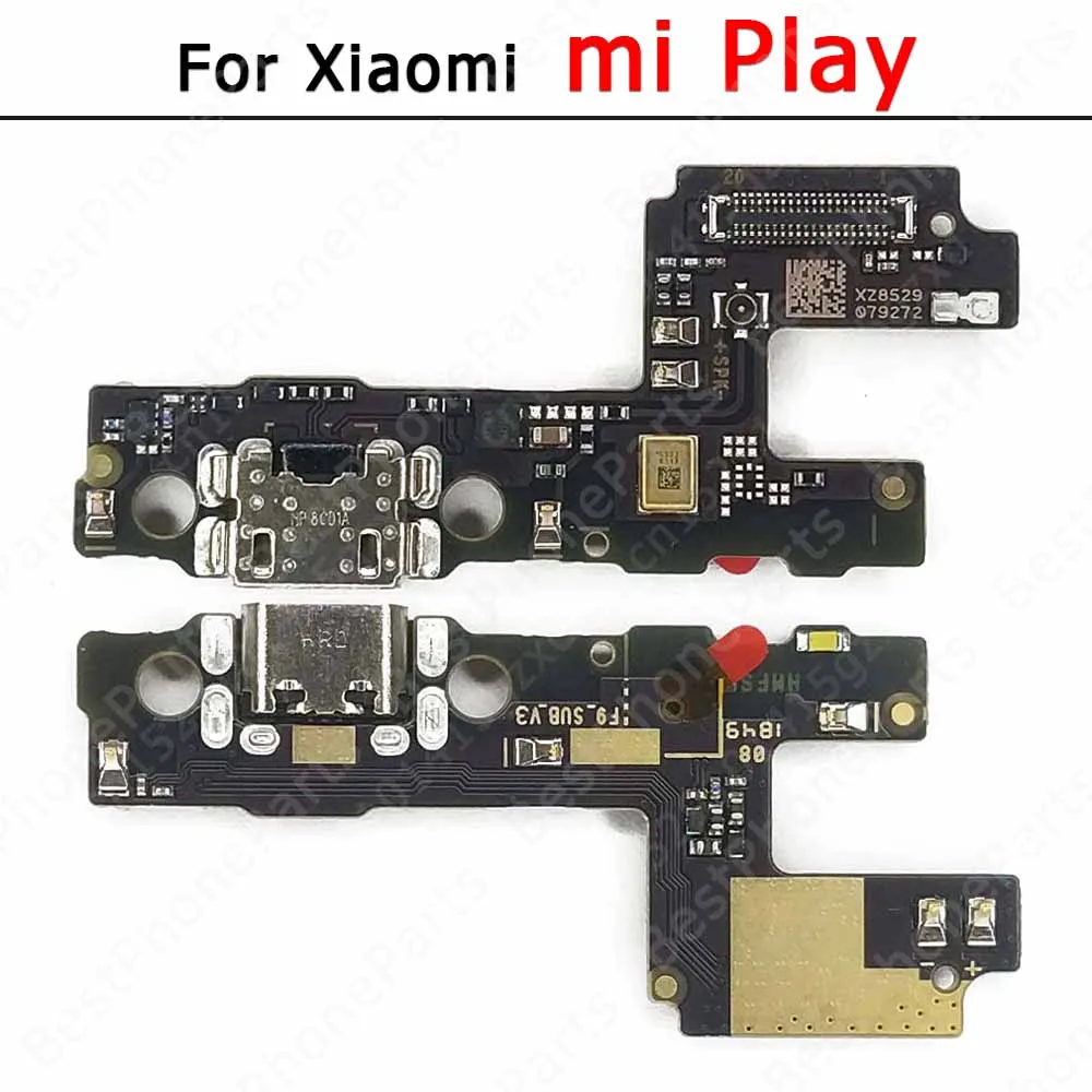 Usb Connector For Xiaomi Mi Max 2 Note 3 Play A1 5X A2 Lite 6X A3 Mix 2S Redmi S2 Pro Charging Port PCB Charge Board