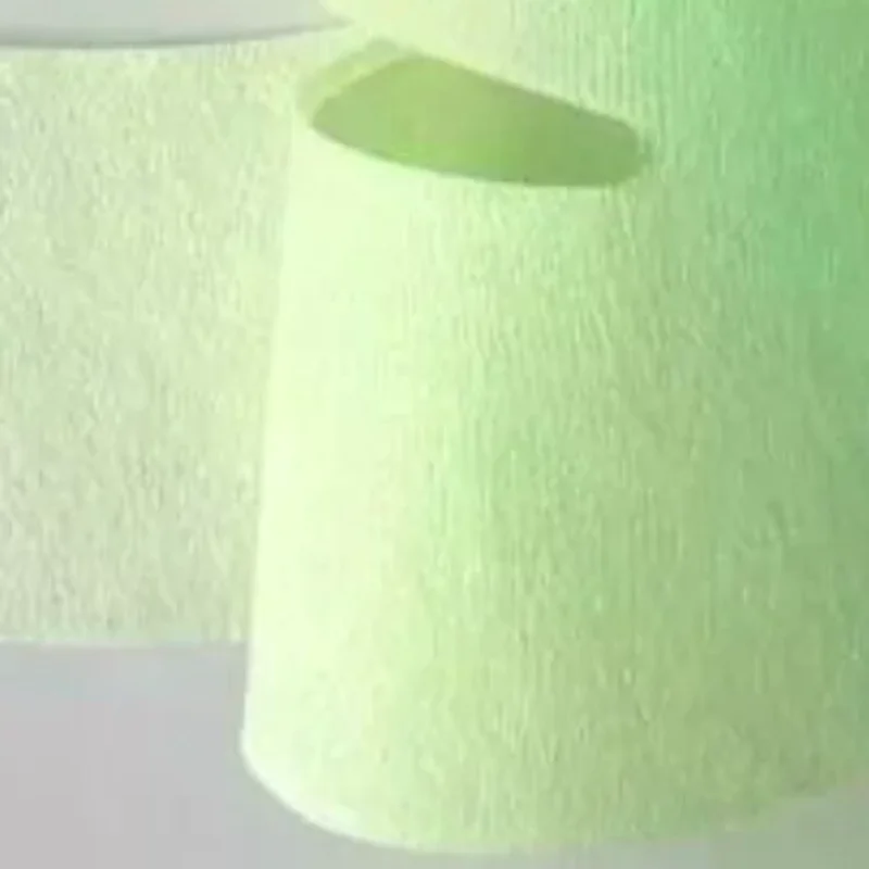 Green Plant Fiber Paper Pre-Cut Facial Paper Sheet Facial Mask Hyaluronic Acid Freeze-Dried Facial Mask Cloth