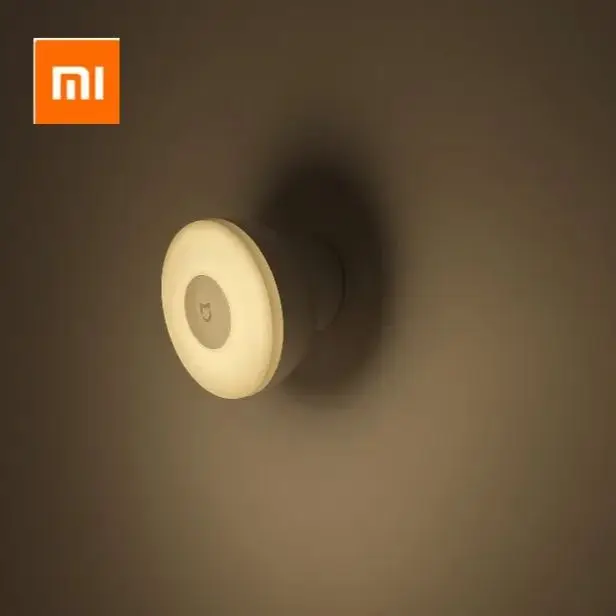 XIAOMI Mijia Night Light 2 Adjustable Brightness Infrared Smart Human Body Sensor Add Magnetic Base For Smart Home Life