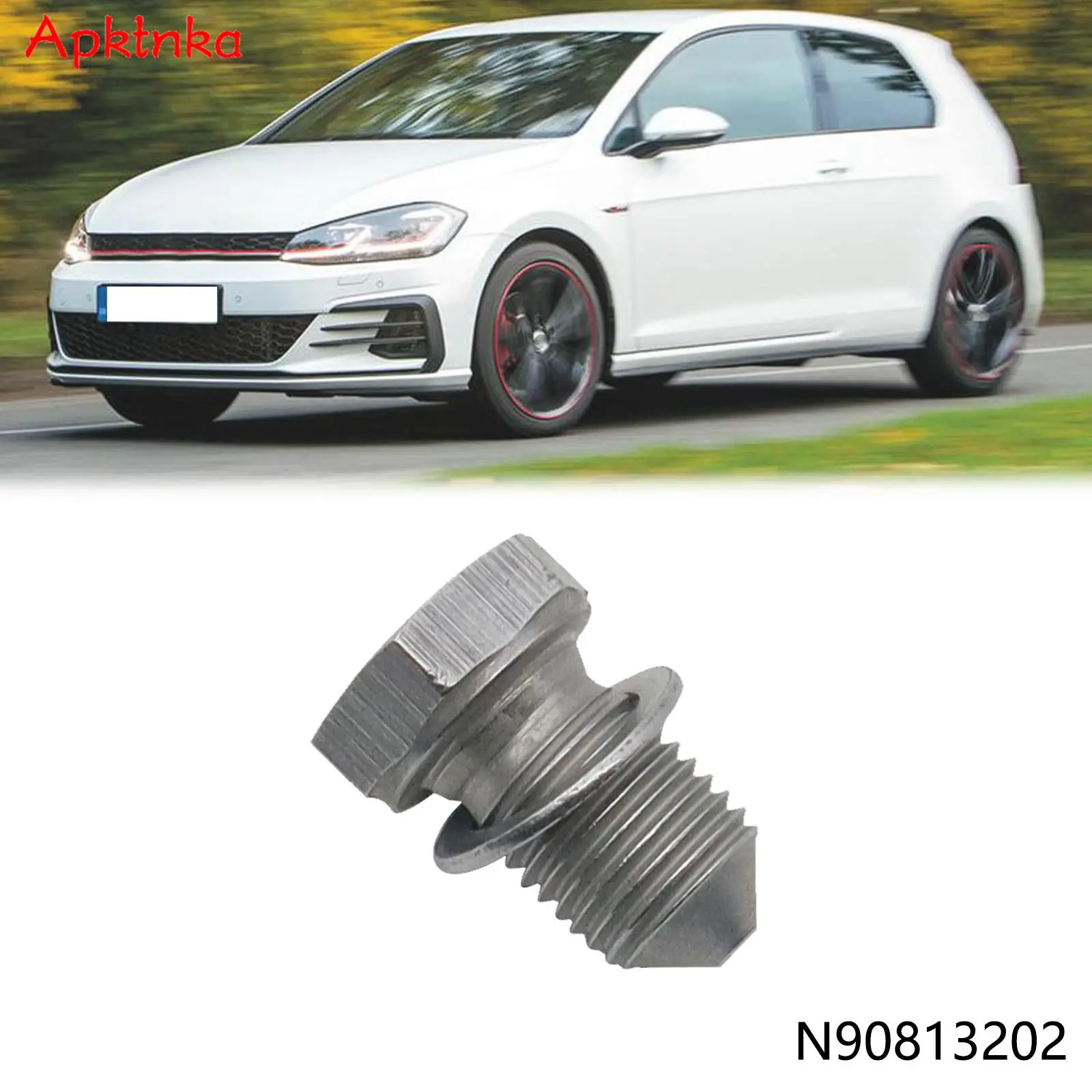 Engine Screw Bolt Oil Drain Sump Plug Washer N90813202 For Audi A3 A4 S4 A6 TT Q7 For VW Beetle Eos Golf GTI Jetta Passat Tiguan