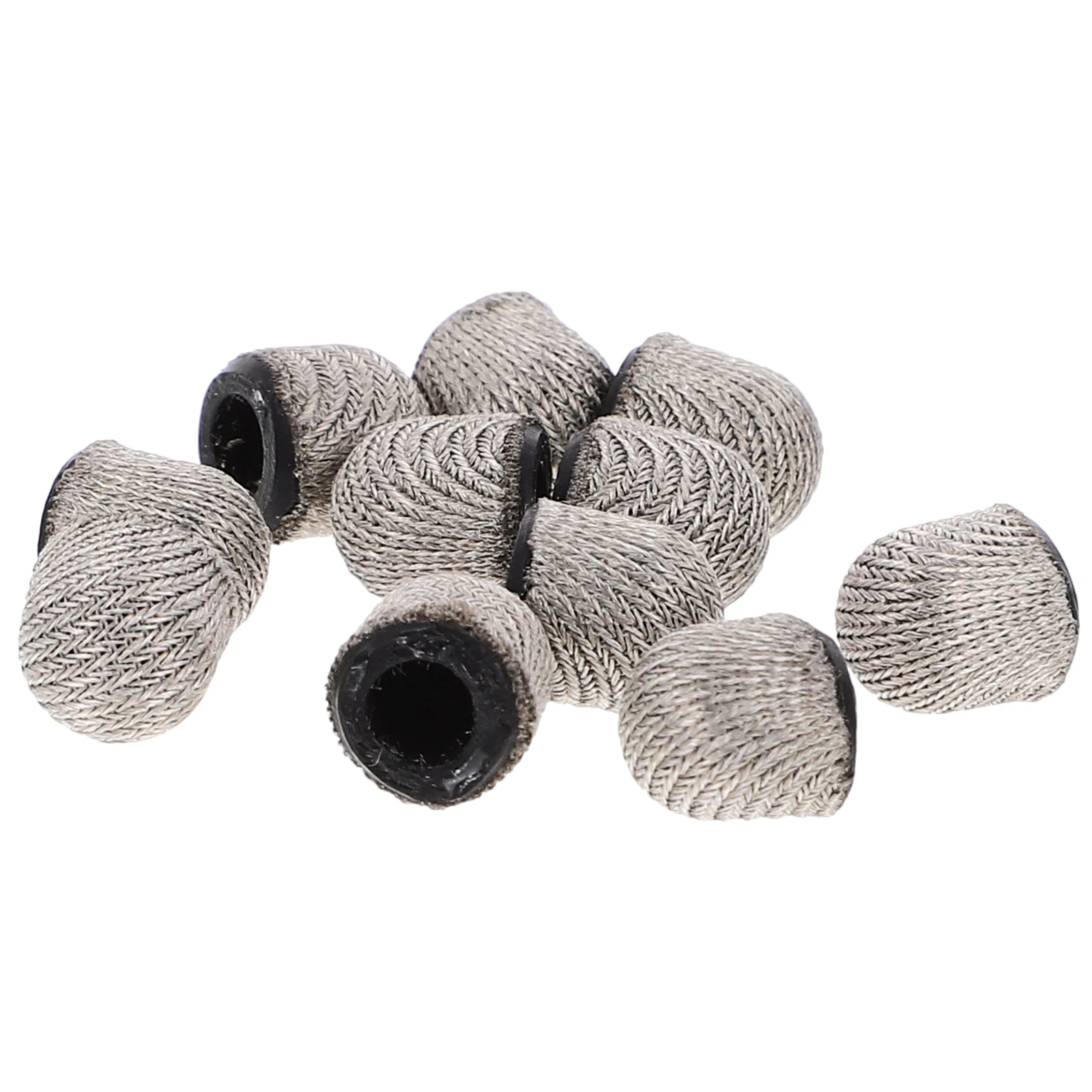 

10pcs Capacitive Stylus Tips Conductive Fiber Silver Wire Replacement Discs for Touch Screen Pens Precise Control Portable