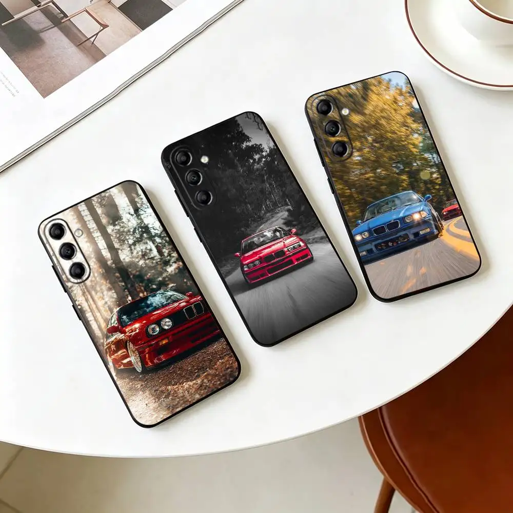 M-M3 E36 Car  Phone Case For Samsung Galaxy A73,A72,A71,A70,A53,A52,A51,Others Soft Black Cover