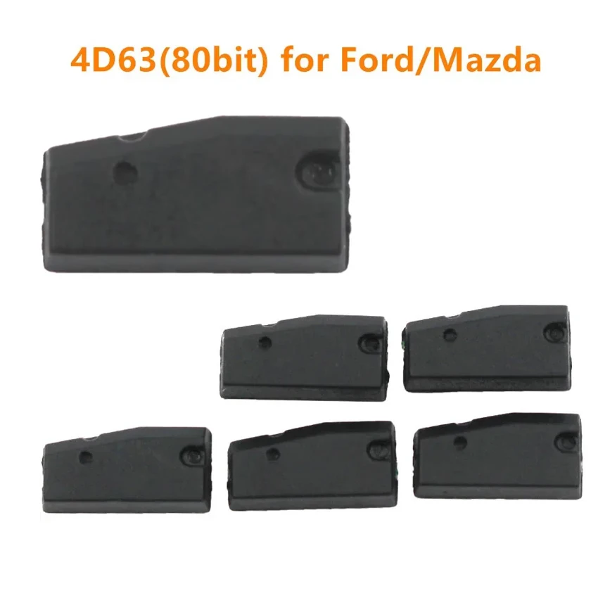 

4D63 40/80 бит ID63 ID83 TP33 пустой керамический чип транспондера для Ford, Mazda, Lincoln, автомобильный ключ
