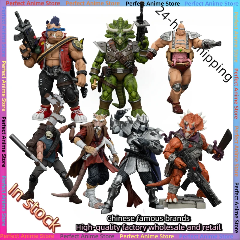 

Send 24 hours JOYTOY Dark Source Mutant Ninja Turtles Leonardo Kron Dr. Schneider Full Series Moving Soldiers Collect Gifts
