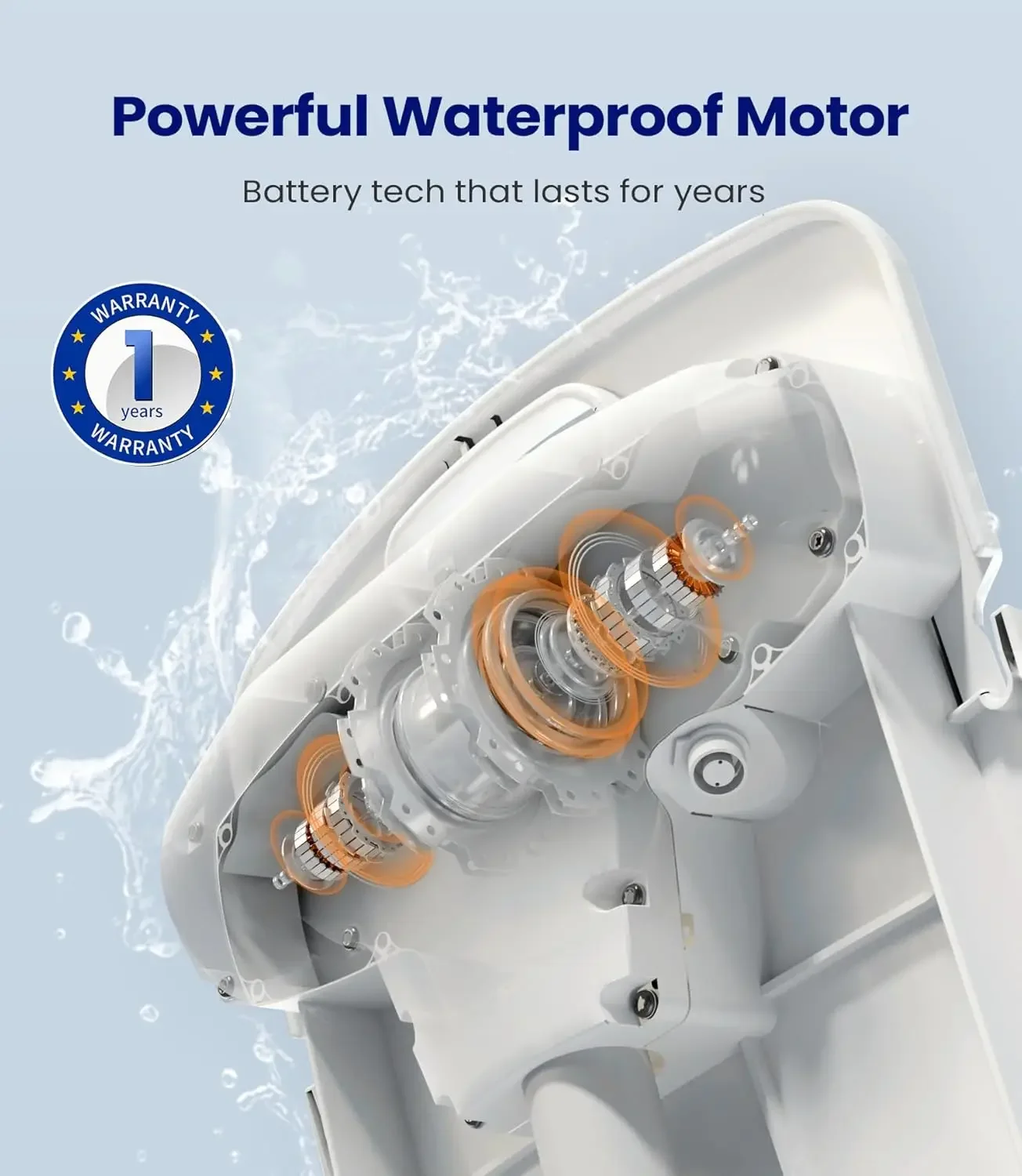 كرسي رفع الحمام الكهربائي لكبار السن، ارفع من الأرض، سعة الوزن 300 رطل (أبيض)