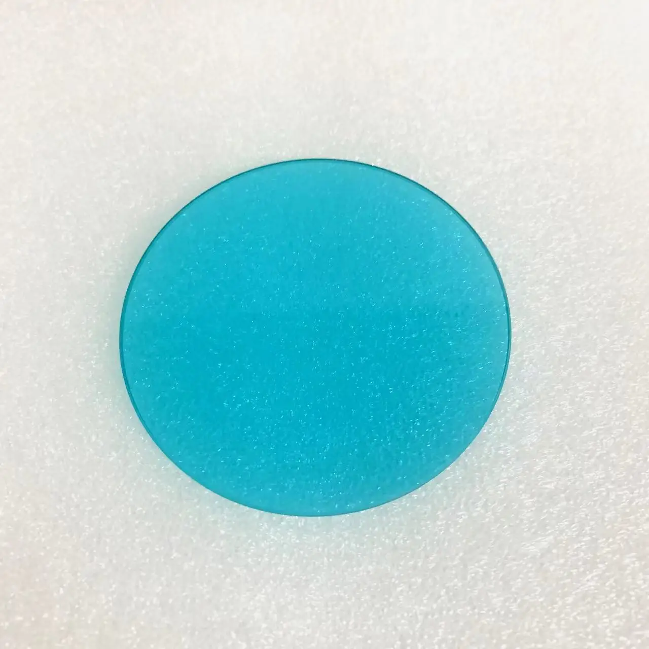 Filtro de cristal redondo azul para fotografía, accesorio de varios tamaños, diámetro de 69mm, BG39, QB39