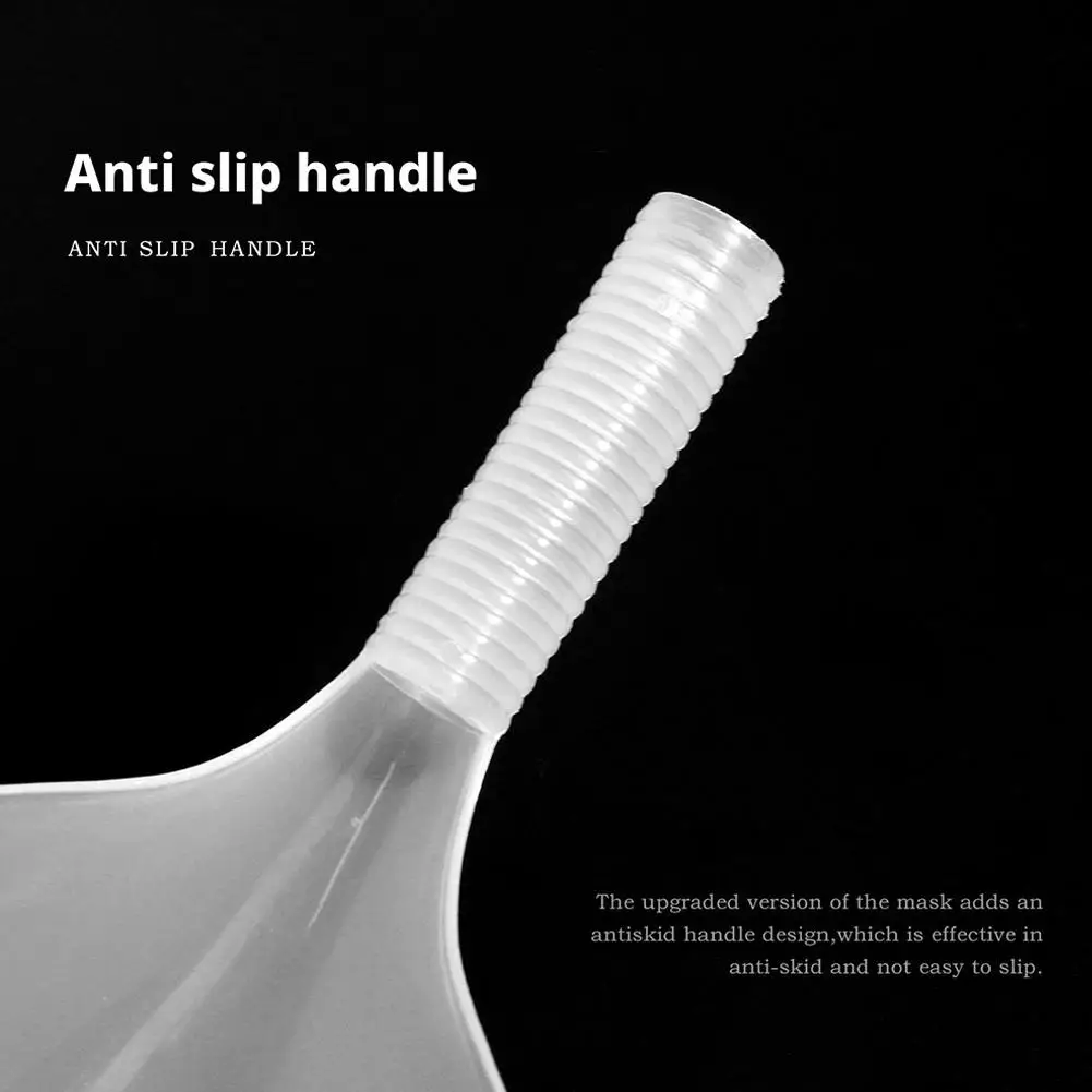 Парикмахерский прозрачный пластиковый лак для волос, подушечки для стрижки волос на лице, парикмахерская, водонепроницаемые спрей-защиты для защиты лица и глаз