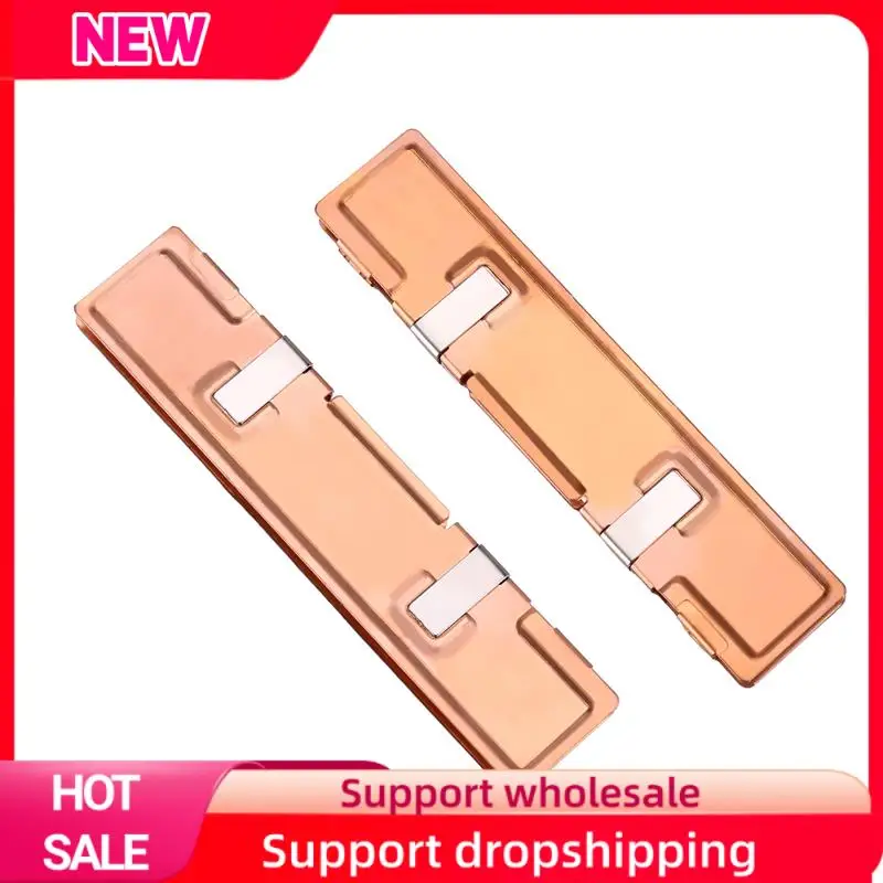 Superior 2Pcs Pure Copper RAM Heatsink Radiator For Ram Memory Cooler Cooling Heat Sink Desktop Memory Radiator DDR2 DDR3 DDR4