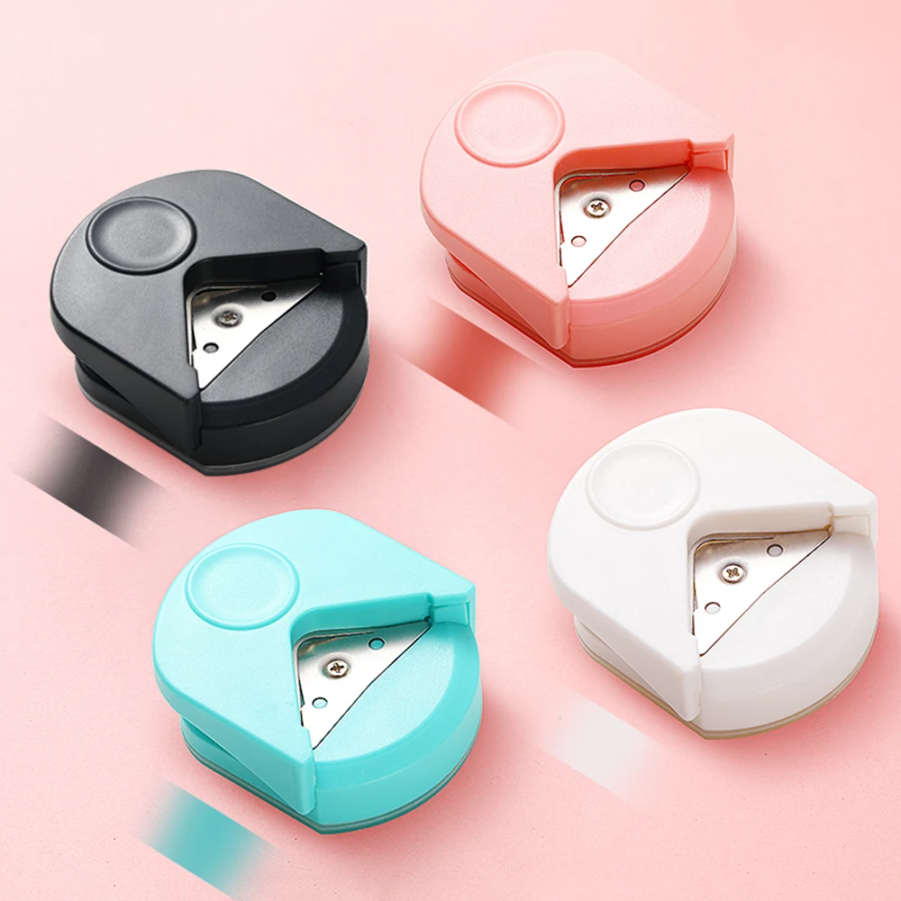 Mini rounder Paper Puncher Scrapbooking R4 Sharp Corner Trimming Card Photo Cutter forniture Cortador De Papel Corner Trimmer