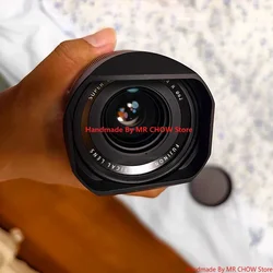 금속 렌즈 후드 총검 사각형 렌즈 후드, 후지필름 XF23mm F1.4 R ,XF23mm F1.4 R LM WR 렌즈, 금속 캡 포함