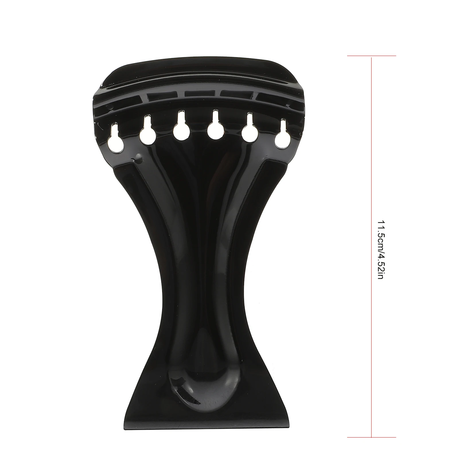 

Bass Guitar Duobaoqin Pull Thread Dobro Tailpiece Echo Replacement Galvanized Black