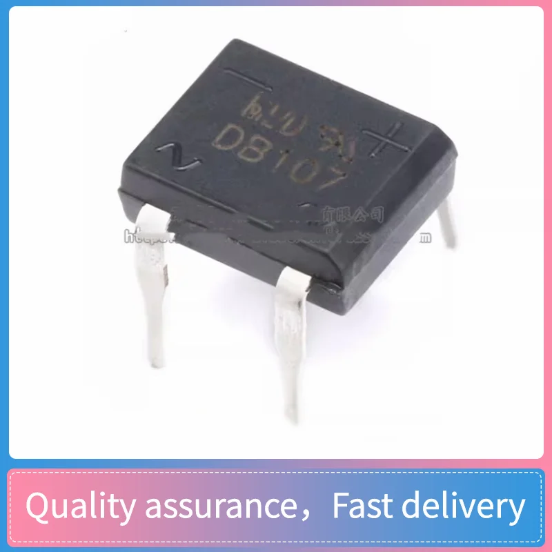 

5pcs DB107 1A/1000V DIP Rectifier bridge pile Silicon bridge rectifier