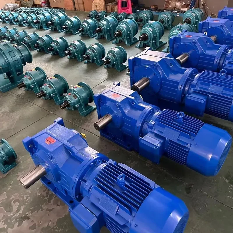 2026 hot sale Manufacturer recommends K/KF series helical gear hardened surface horizontal gear reducer, full copper core