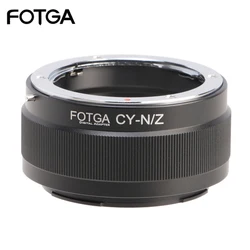 FOTGA Adapter Ring For Contax Yashica C/Y Lens to Nikon Z Mount Z5 Z6 Z7 II Z50 Z6II Camera Photography Accessories