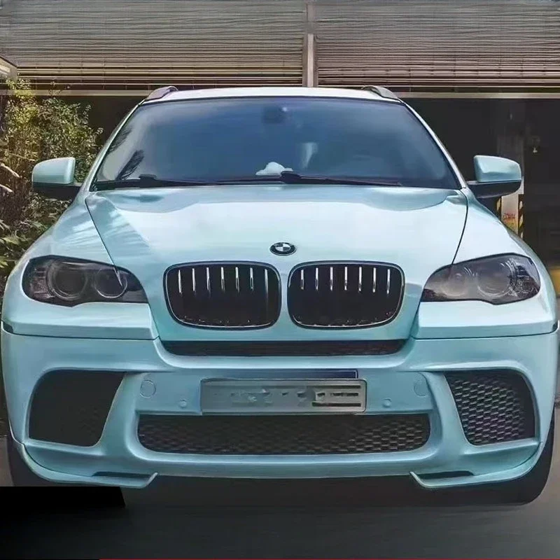 

Applicable To 08-13 BMW E71 X6 Modified MP Model Large Surround X6MP Front Bar Rear Lip Network Special Bumper