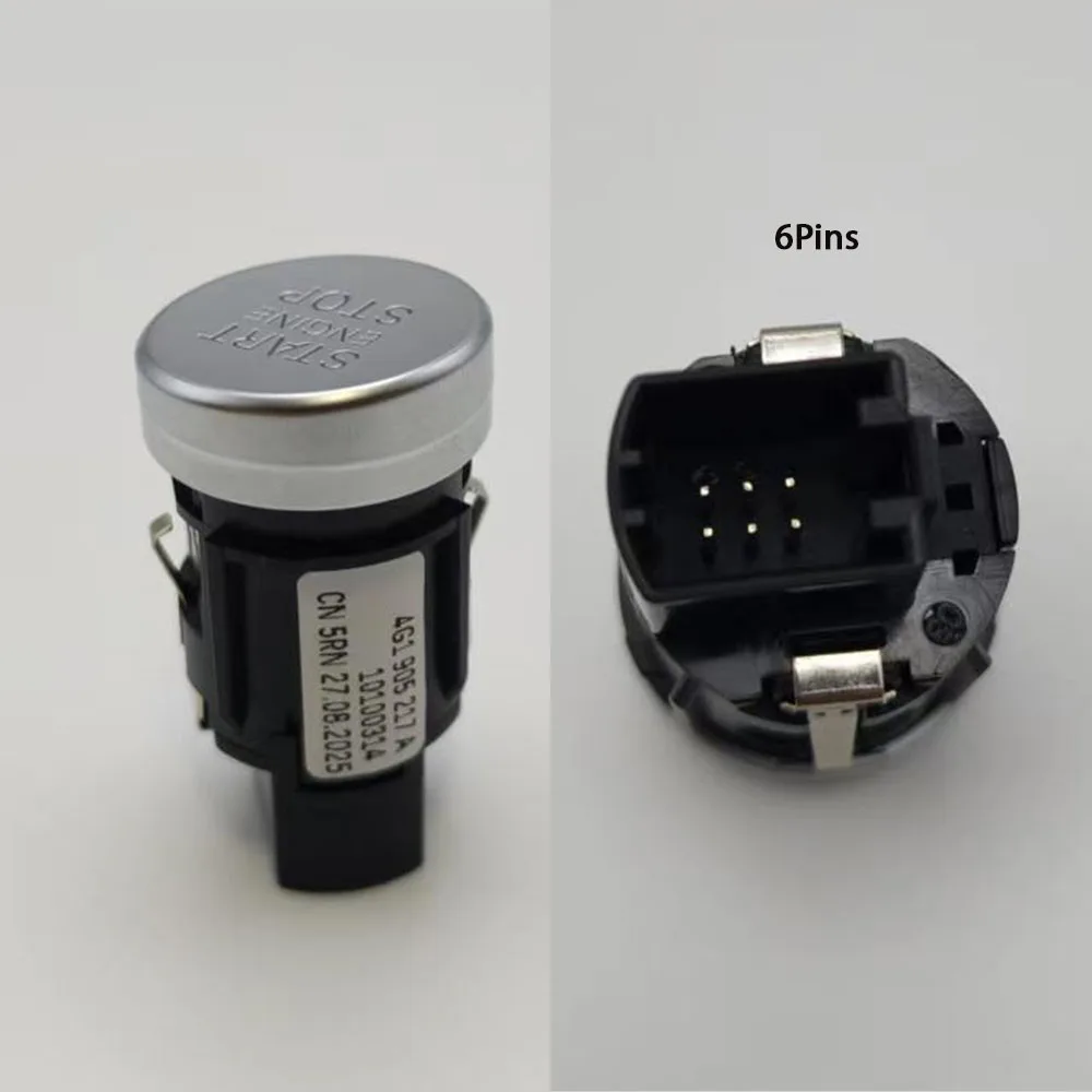 4G1905217A Engine Start Stop Button 6 Pin for Audi A6 S6 A7 S7 RS7 C7 2012-2018 Ignition Push Switch Replacement view 2