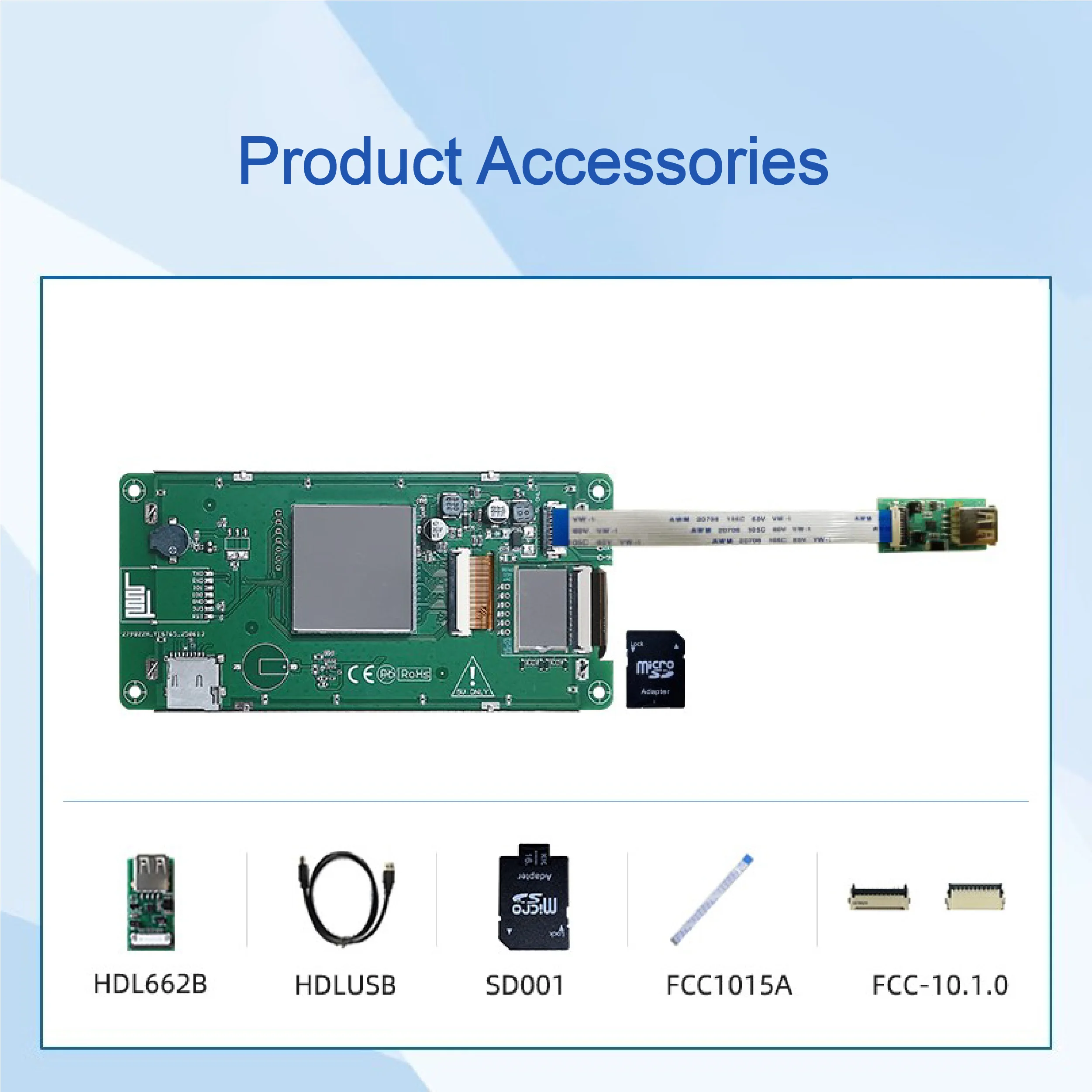 Dwin 5 inch 854x480 HMI screen smart tft LCD UART Module hmi display DMG85480C050_03W