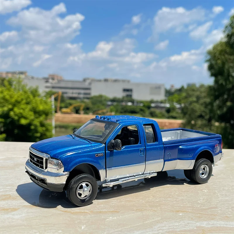 

(No Retail Box) 1:32 Scale Ford F350 Pickup Simulation Alloy Car Model Static Display Collectible Toy Gift Souvenir Decoration