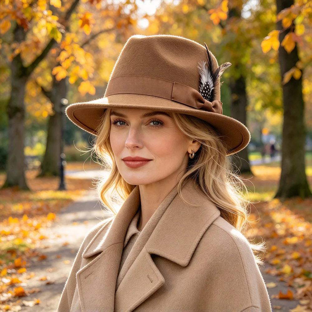 Chic Elegant Unisex Hat for Women Men Adult Oktoberfest Costume Headwear October Festival Celebration Party Supplies Photo Props
