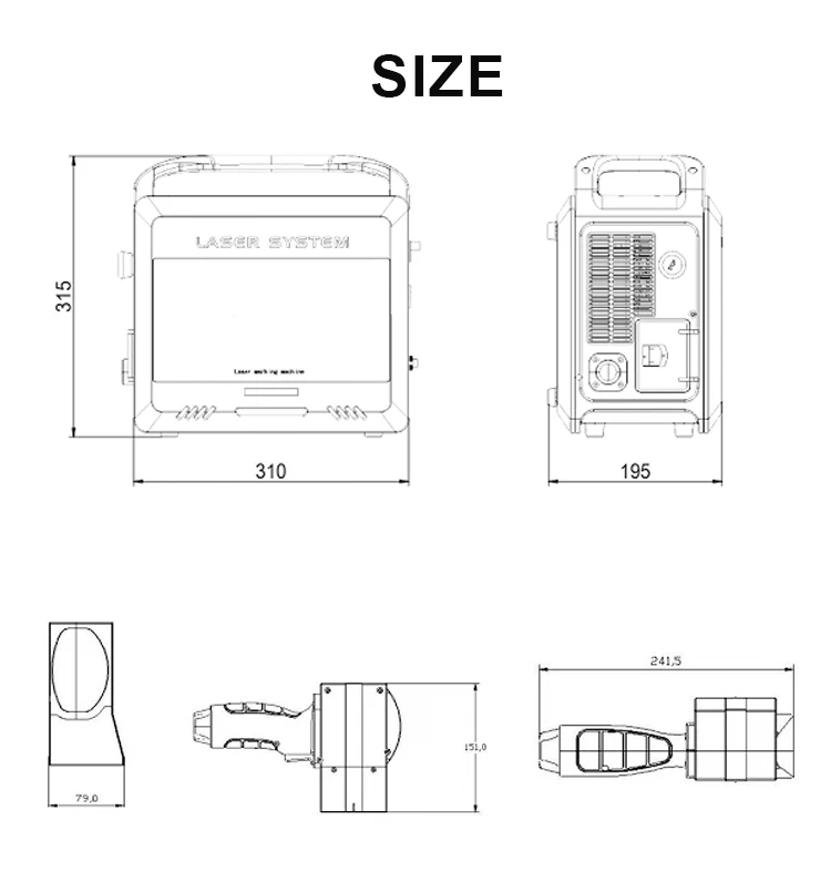 Portable Laser Marking Tool for Makerspaces – 20–50W Fiber System, Ideal for Student Projects & Prototypes MXT-850L