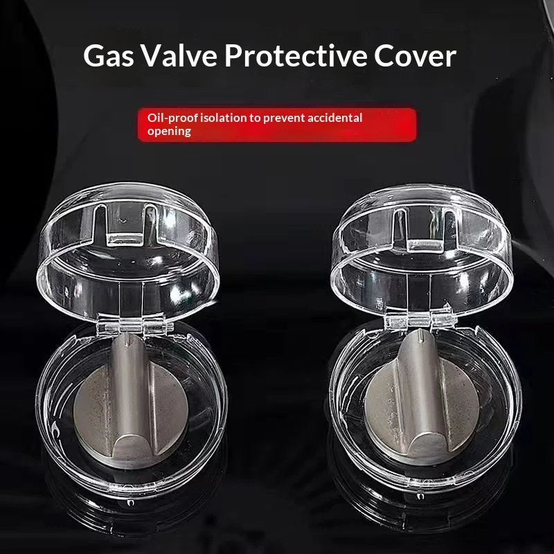 Gas Stove Switch Protection Cover - Gas Stove Natural Gas Knob Switch Cover - Button Protection Cover - Resists Oil Stains